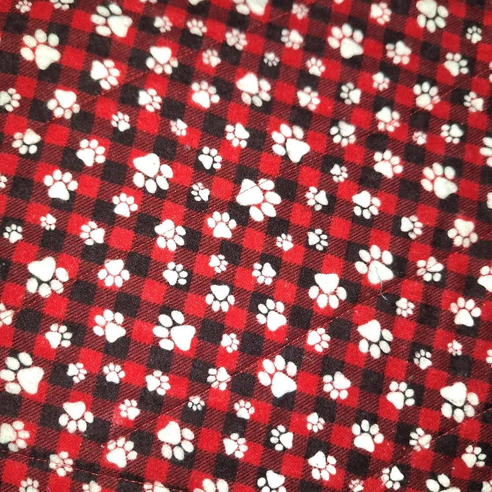 Handmade Fire Truck Themed Quilt, Flannel Backed, NWOT